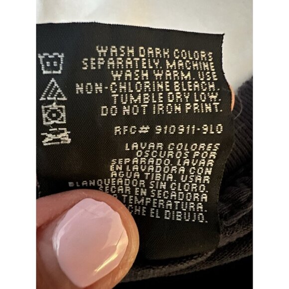 Vtg Y2K No Boundaries black graphic "No Fun" tshirt trashed XL skater streetwear - Picture 5 of 11